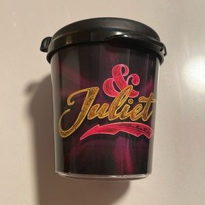 &Juliet on Broadway commemorative travel cup with lid